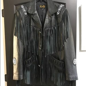 Genuine Leather 3/4 jacket